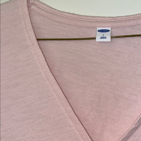 Pink wrap top - Picture 3 of 3